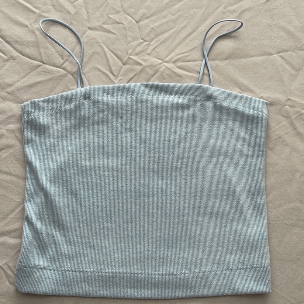 American Eagle tube top with thin straps, size medium